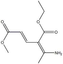 53256-25-0 (4Z)-5-ethyl 1-methyl 4-(1-aminoethylidene)pent-2-enedioate