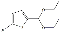 2-bromo-5-(diethoxymethyl)thiophene Structure