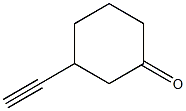 3-ethynylcyclohexanone Structure