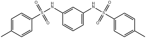 4-methyl-N-[3-[(4-methylphenyl)sulfonylamino]phenyl]benzenesulfonamide 구조식 이미지