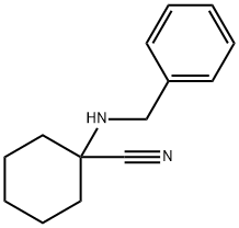 1-(N-benzylamino)-1-cyanocyclohexane 구조식 이미지