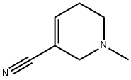 1-Methyl-1,2,5,6-tetrahydro-pyridine-3-carbonitrile 구조식 이미지