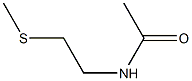 Acetamide, N-[2-(methylthio)ethyl]- Structure