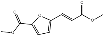 (E)-METHYL 5-(3-METHOXY-3-OXOPROP-1-ENYL)FURAN-2-CARBOXYLATE Structure