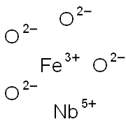 Iron niobium oxide Structure