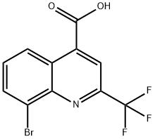 (trifluoromethyl)-4-quinolinecarboxylic acid Structure