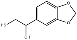 1-(2H-1,3-benzodioxol-5-yl)-2-sulfanylethan-1-ol 구조식 이미지