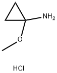 1-Methoxycyclopropaneamine hydrochloride 구조식 이미지