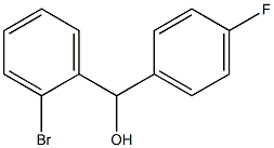 (2-bromophenyl)-(4-fluorophenyl)methanol Structure