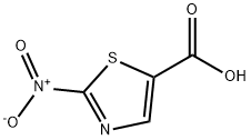 5-Thiazolecarboxylicacid, 2-nitro- Structure