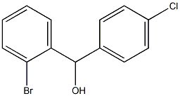 (2-bromophenyl)-(4-chlorophenyl)methanol 구조식 이미지