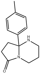 8a-(4-methylphenyl)-octahydropyrrolo[1,2-a]pyrimidin-6-one 구조식 이미지