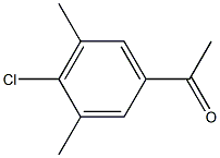 1-(4-chloro-3,5-dimethylphenyl)ethanone Structure