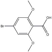 Benzoic acid, 4-bromo-2,6-dimethoxy- Structure