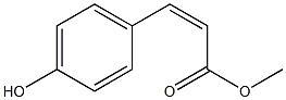 methyl (Z)-3-(4-hydroxyphenyl)prop-2-enoate 구조식 이미지