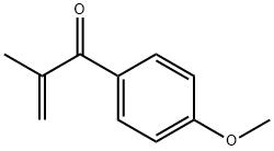 2-Propen-1-one, 1-(4-methoxyphenyl)-2-methyl- 구조식 이미지