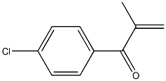 2-Propen-1-one, 1-(4-chlorophenyl)-2-methyl- Structure