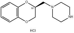 (S)-1-((2,3-DIHYDROBENZO[B][1,4]DIOXIN-2-YL)METHYL)PIPERAZINE 2HCL 구조식 이미지