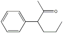 3-phenylhexan-2-one 구조식 이미지