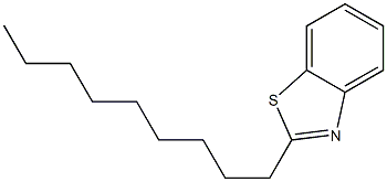 Benzothiazole, 2-nonyl- Structure