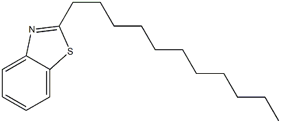 Benzothiazole,2-undecyl- Structure