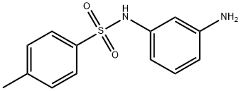 Benzenesulfonamide, N-(3-aminophenyl)-4-methyl- Structure