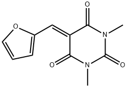 5-(furan-2-ylmethylene)-1,3-dimethylpyrimidine-2,4,6(1H,3H,5H)-trione Structure