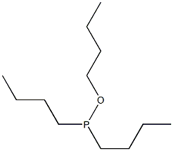 Phosphinous acid, dibutyl-, butyl ester 구조식 이미지