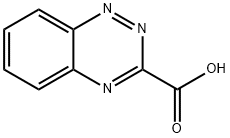 Benzo[1,2,4]triazine-3-carboxylic acid 구조식 이미지