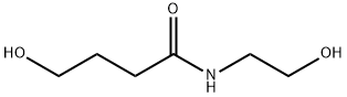 Butanamide, 4-hydroxy-N-(2-hydroxyethyl)- Structure
