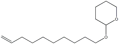 2H-Pyran, 2-(9-decenyloxy)tetrahydro- 구조식 이미지