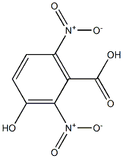 Benzoic acid, 3-hydroxy-2,6-dinitro- 구조식 이미지