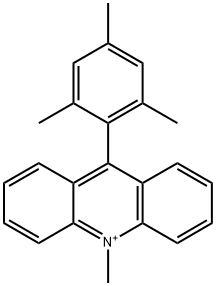 Acridinium, 10-methyl-9-(2,4,6-trimethylphenyl)- Structure