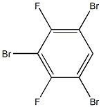 1,3,5-tribromo-2,4-difluorobenzene Structure