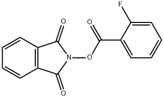 2-{[(2-fluorophenyl)carbonyl]oxy}-1H-isoindole-1,3(2H)-dione 구조식 이미지