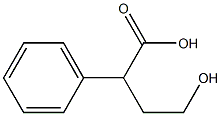Benzeneaceticacid, a-(2-hydroxyethyl)- 구조식 이미지