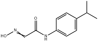 Acetamide, 2-(hydroxyimino)-N-[4-(1-methylethyl)phenyl]- Structure