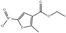 ethyl 2-methyl-5-nitro-furan-3-carboxylate Structure