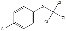 Benzene, 1-chloro-4-[(trichloromethyl)thio]- 구조식 이미지