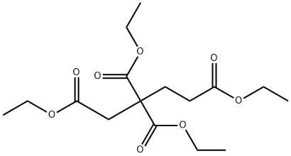 tetraethyl butane-1,2,2,4-tetracarboxylate Structure