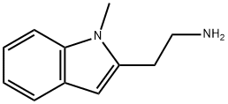 2-(1-METHYLINDOL-3-YL)ETHANAMINE 구조식 이미지