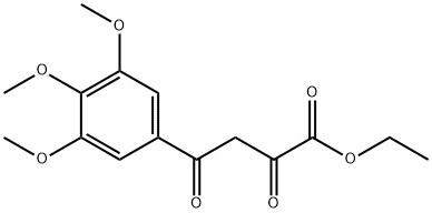 ethyl 2,4-dioxo-4-(3,4,5-trimethoxyphenyl)butanoate 구조식 이미지