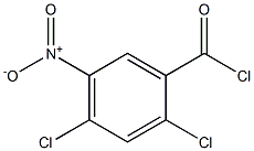 Benzoyl chloride, 2,4-dichloro-5-nitro- Structure