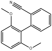 2',6'-dimethoxy-[1,1'-biphenyl]-2-carbonitrile Structure