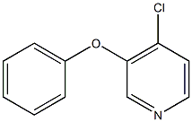 4-chloro-3-phenoxypyridine Structure