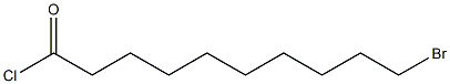 10-bromodecanoyl chloride 구조식 이미지