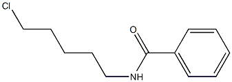 Benzamide, N-(5-chloropentyl)- Structure