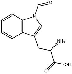 L-Tryptophan, 1-formyl- 구조식 이미지