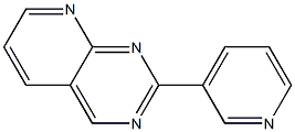 Pyrido[2,3-d]pyrimidine, 2-(3-pyridinyl)- 구조식 이미지