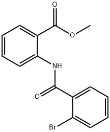 methyl 2-{[(2-bromophenyl)carbonyl]amino}benzoate Structure